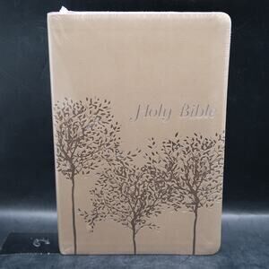 Zondervan Bible NIV Edition LeatherSoft Taupe New Sealed Christianity Religion